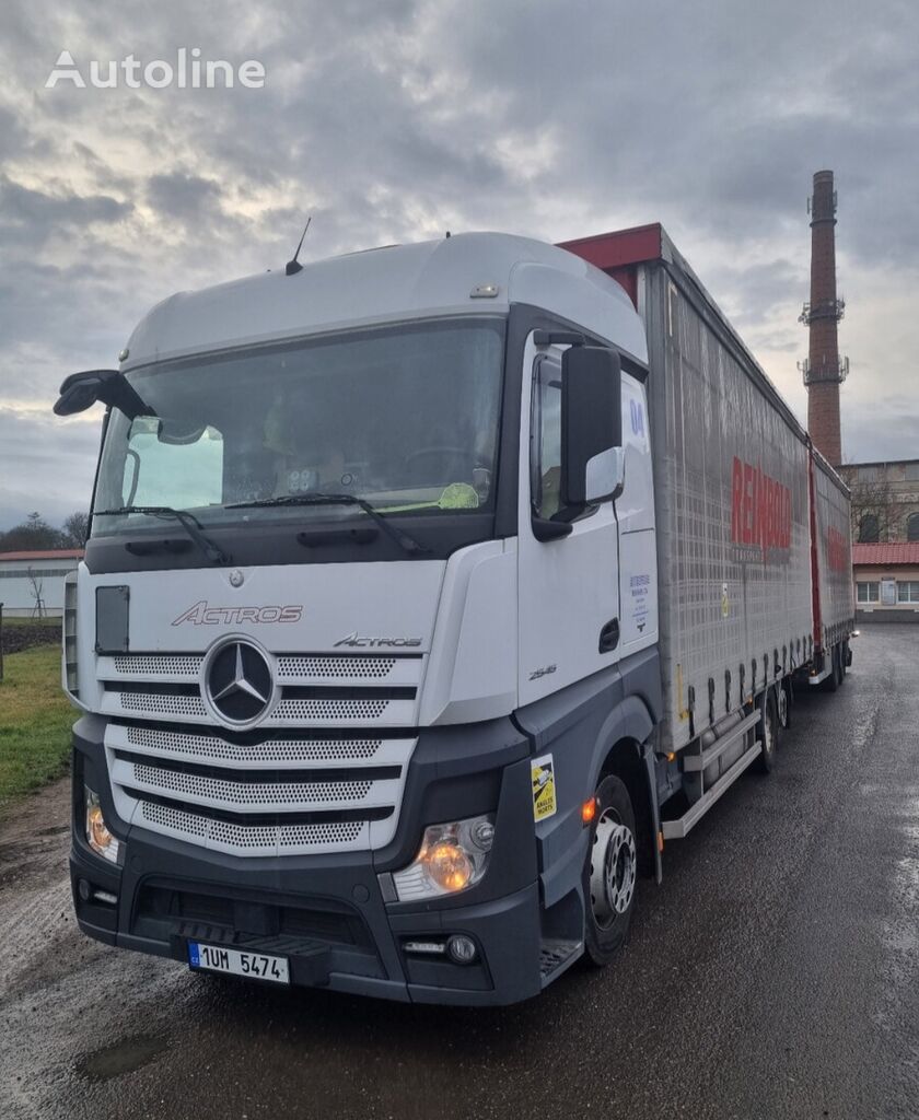 вантажівка шторна Mercedes-Benz Actros 2545