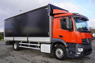 вантажівка шторна Mercedes-Benz Antos 1836L E6 / Curtain 20 Euro pallets / load capacity 9t