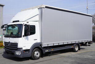 вантажівка шторна Mercedes-Benz Atego 818 E6 Dropside curtain 18 pallets / Tail lift