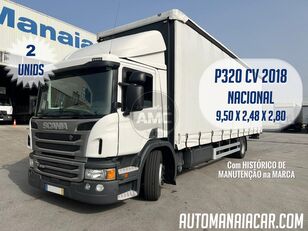 вантажівка шторна Scania P320 EURO6 4X2 NACIONAL 2018 229.000KM