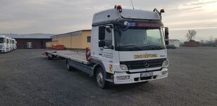 вантажівка платформа MERCEDES-BENZ atego 818 l + причіп