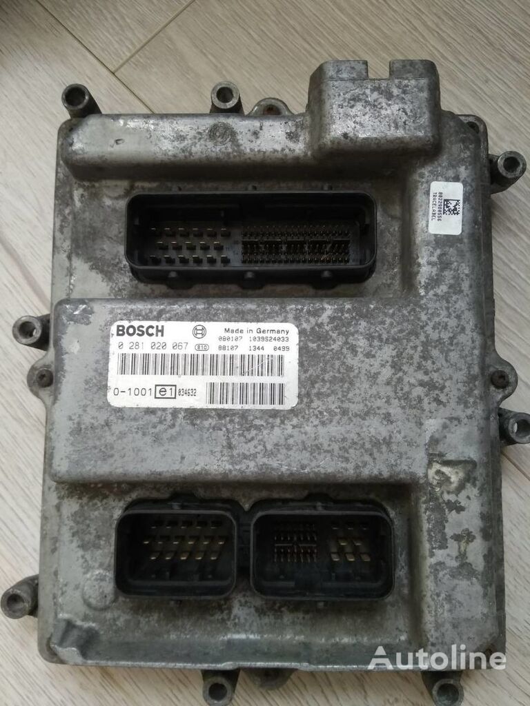 блок управления Bosch D0834LFL50-55 180 E4 0281020067 для грузовика MAN TGL