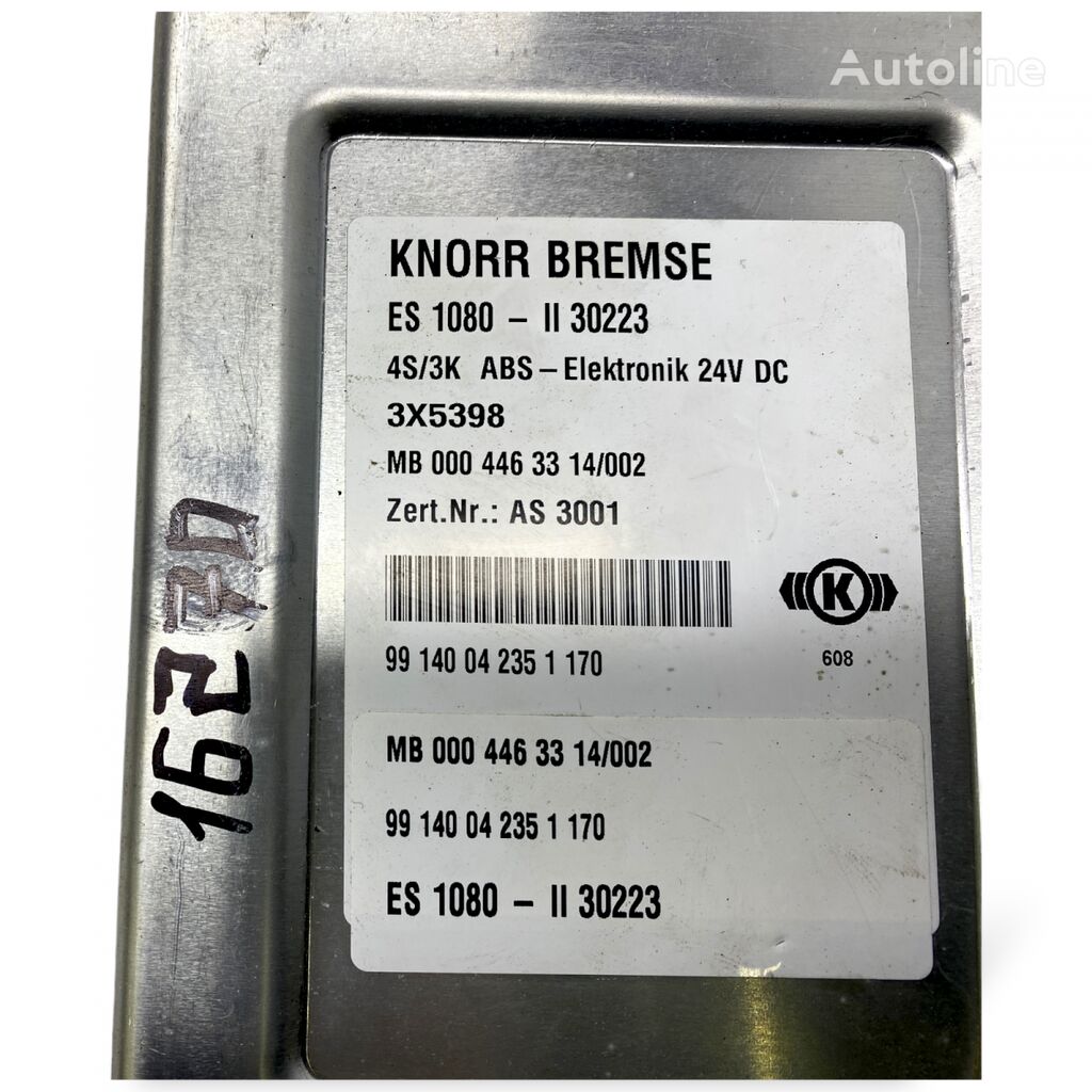 блок управления Knorr-Bremse Atego 815 (01.98-12.04) ES1080 для тягача Mercedes-Benz Atego, Atego 2, Atego 3 (1996-)