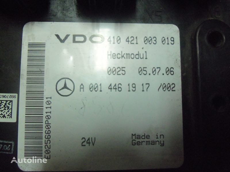 блок управления Mercedes-Benz Actros MP2, MP3, EURO3, EURO 4, EURO5, Heckmodul, control unit, для тягача Mercedes-Benz ACTROS