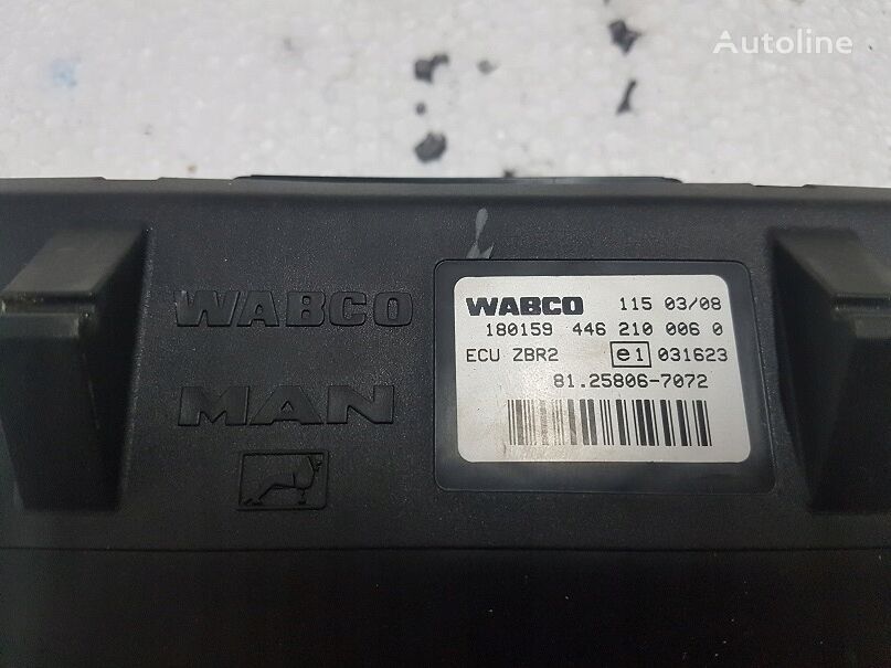 блок управления WABCO ECU ZBR2 81.25806-7072 для грузовика MAN TGA TGS TGX