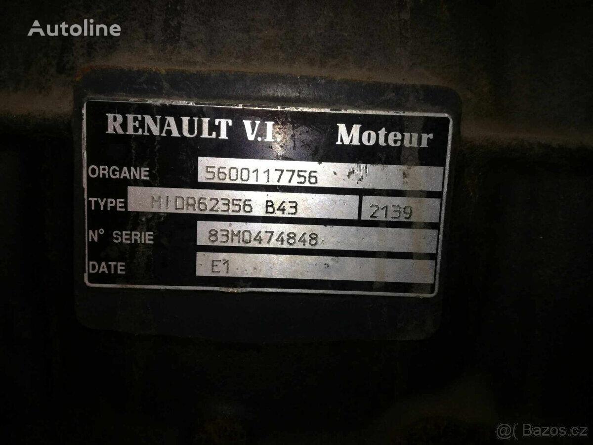 двигатель Renault для грузовика
