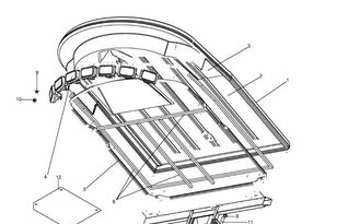 фонарь Krone Big M II - lampa lampy przednie reflektor 002205230