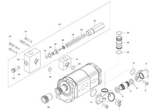 Valtra N141 -  pompa hydrauliczna V63357500