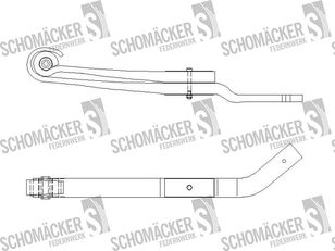 листовая рессора Renault Schomäcker 85011500, O.E. 7422477195 для грузовика