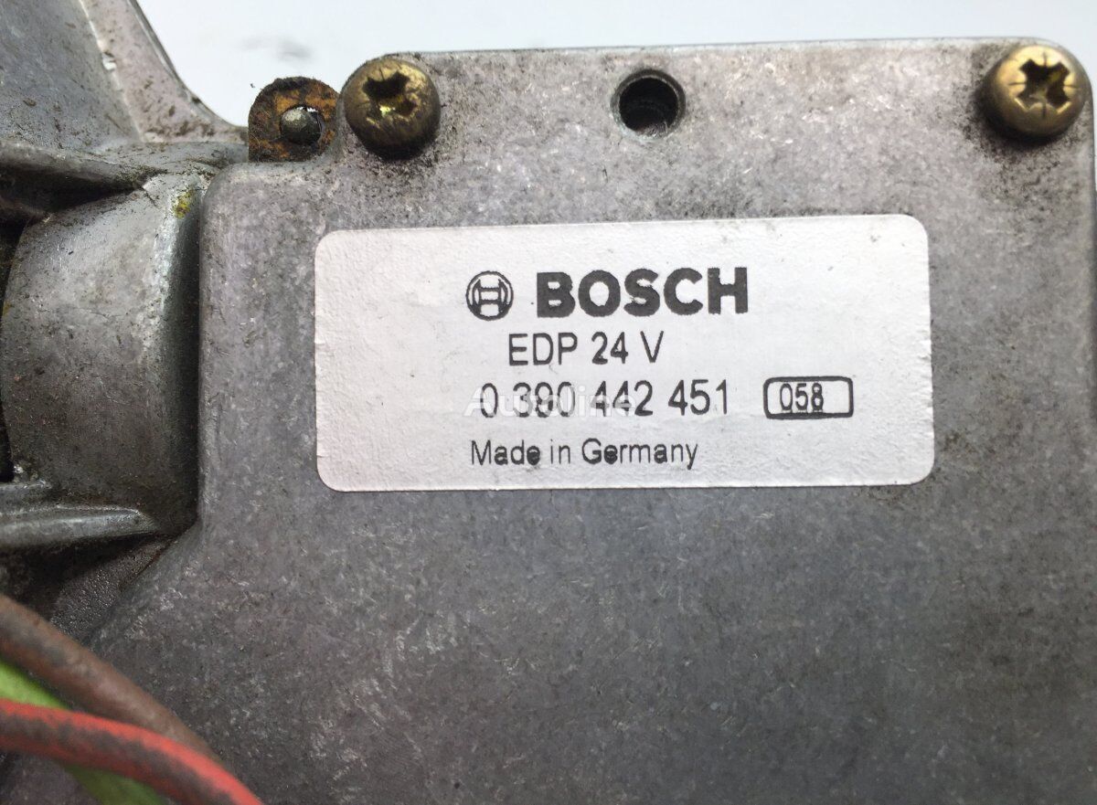 моторчик стеклоочистителя VOLVO; BOSCH B12B (01.97-12.11) для автобуса Volvo B6, B7, B9, B10, B12 bus (1978-2006)