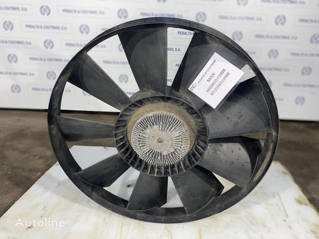 вентилятор охолодження MAN : F2000 / D2865 Ventilador com Núcleo 51066010263 до вантажівки MAN